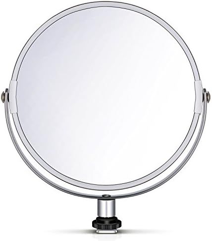 Neewer 8 inches/20 Centimeters Glass Double-Sided Selfie Magnified Circular Makeup Mirror with Ad... | Amazon (US)