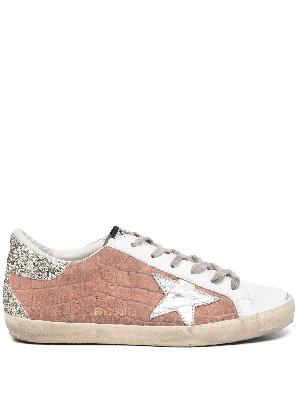 Superstar glitter details sneakers | Farfetch (US)