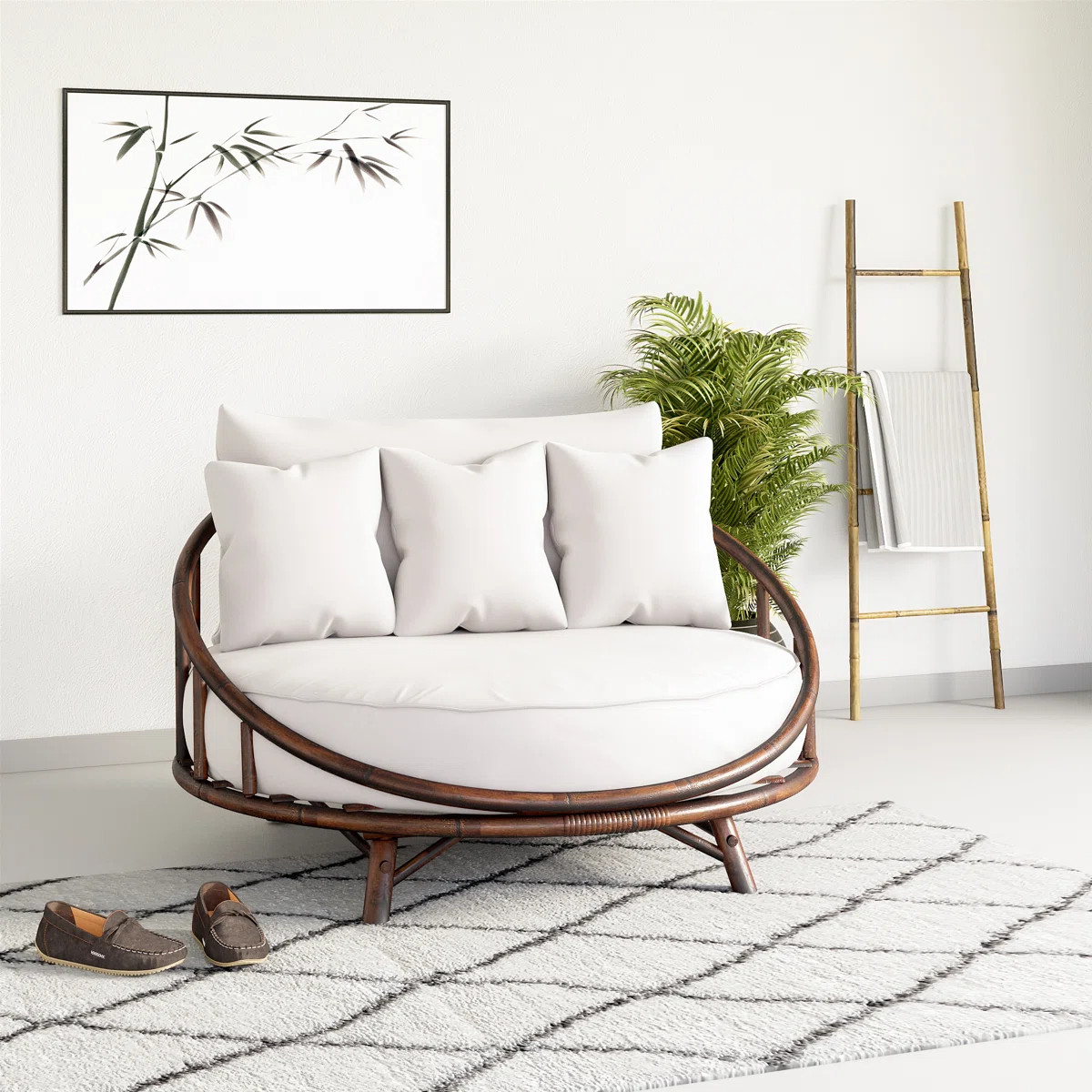 Corbridge Patio Daybed with Cushions | Wayfair North America