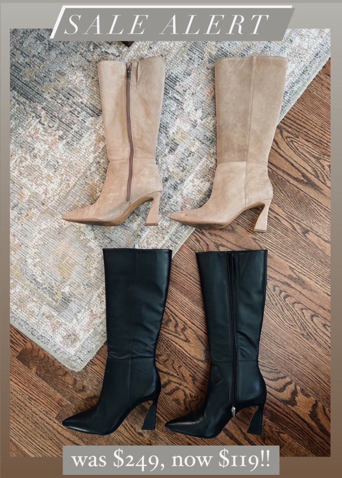 Sale alert!! One of my favorite pair off boots are on sale for $119, normally $249! Super comfy and fit tts (if between sizes, I would size up) 

#LTKsalealert #LTKshoecrush #LTKstyletip