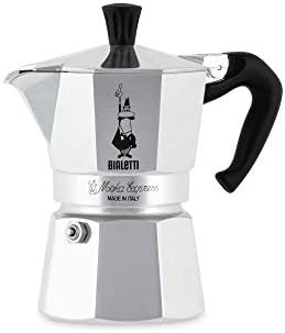 Bialetti Express Moka Pot, 1-Cup, Aluminum Silver | Amazon (US)