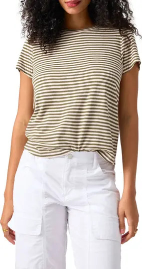 Sanctuary The Perfect Geo Print Cotton Blend Knit Top | Nordstrom | Nordstrom