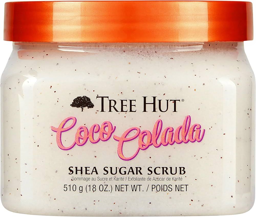 Tree Hut Shea Sugar Scrub Coco Colada, 18 oz, Ultra Hydrating and Exfoliating Scrub for Nourishin... | Amazon (US)