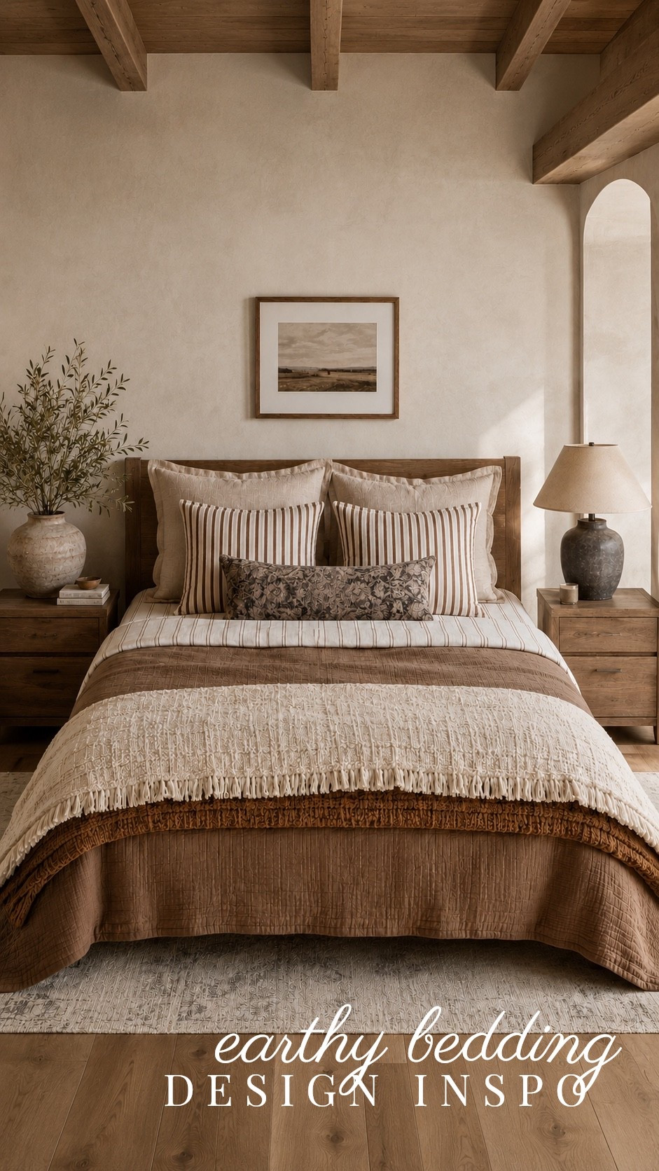 Here’s my bedding combo! Pretty dreamy right?! Love these warm, earthy tones + lots of textures too 

#bedroom #home #bedding

#LTKmorningroutine #LTKHome #LTKSaleAlert