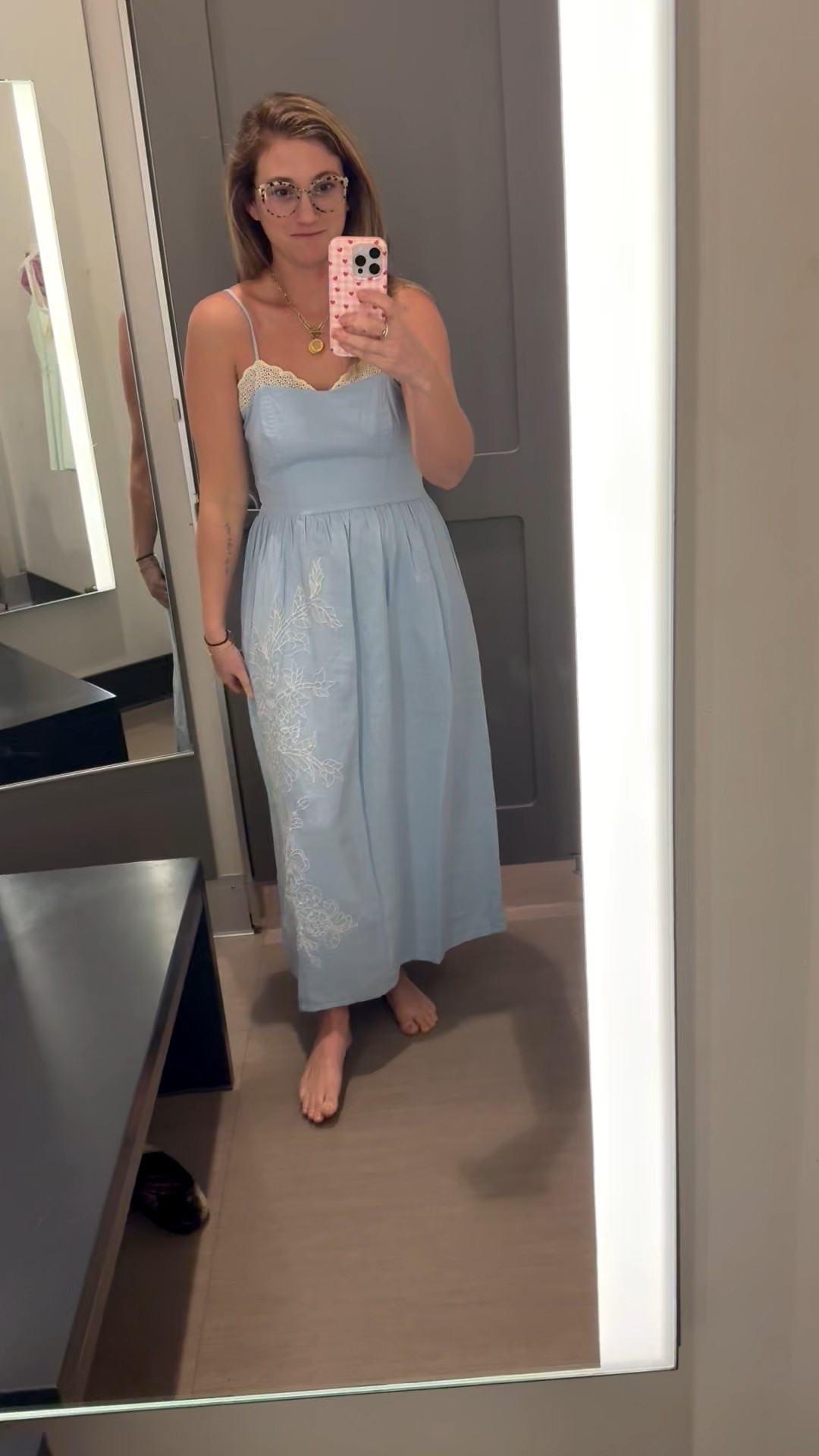 Linen blend spring maxi dress! Love the details 

#LTKgrwm #LTKootd #LTKSeasonal