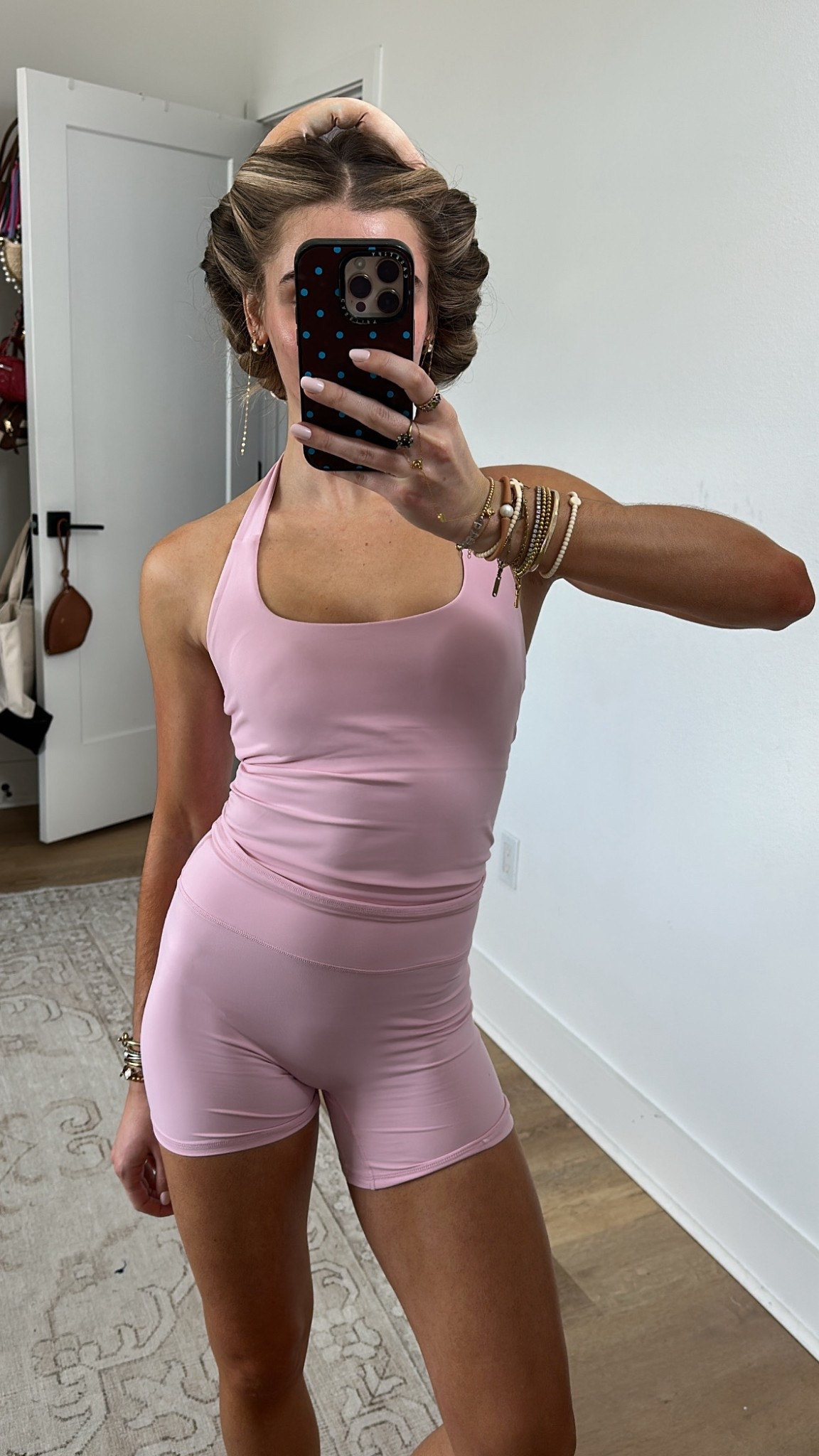 Amazon size XS OMKAGI Workout Sets for Women Cute Square Neck Tank Tops Booty Biker Shorts Outfits

My workout and workout gear for my daily workout. I take pilates classes from @lexfish on Instagram she has a whole online platform and membership! Most of my pilates gear and tools are from Bala. Bala use code SLOANE15. 
#workoutgear #workoutwear #pilates #ootd #outfit #athleticwear #athleticoutfit #bikershorts #sportsbra #pilatesoutfit #athleisure #bala #pilatesworkout #pilateslovers #pilatestiktok #balabangles

#LTKootd #LTKActive #LTKfitnessgoals