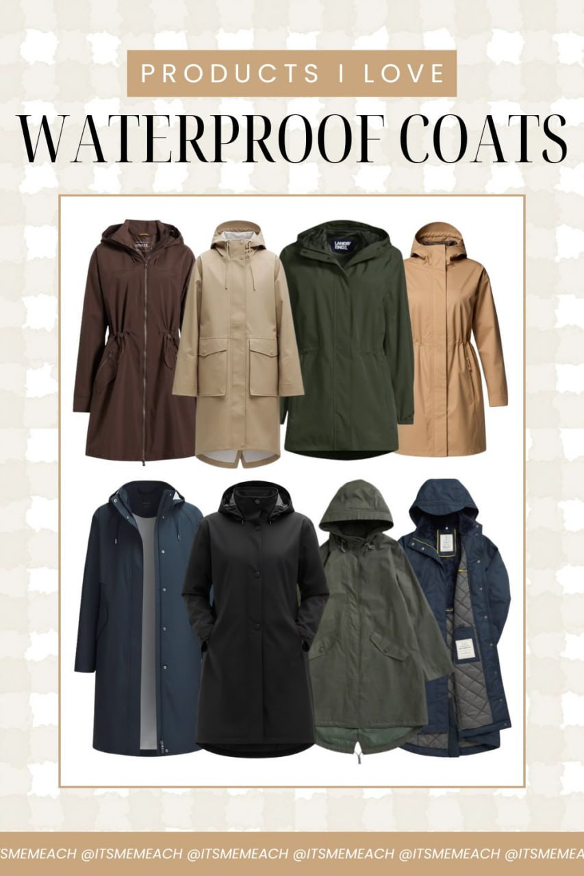 A good waterproof coat is a must for real life, school drop-off, rainy errands, travel days, and everything in between. These are the styles I actually wear because they’re functional, flattering, and easy to layer while still keeping you dry. Neutral colors, great coverage, and perfect for unpredictable weather days. 

 #LTKGiftGuide #LTKootd #LTKSeasonal