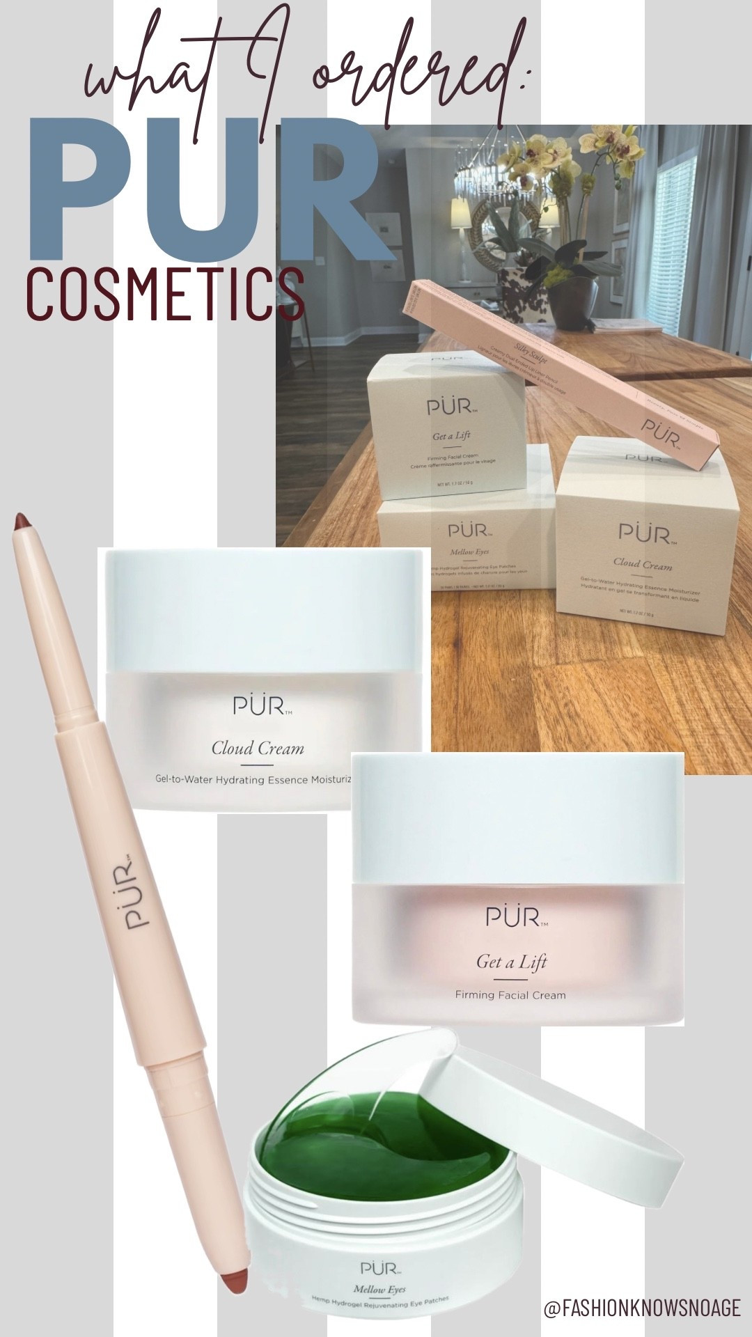 sharing what I ordered🤍
@PUR Cosmetics

#LTKdayinmylife #LTKgrwm #LTKselfcare