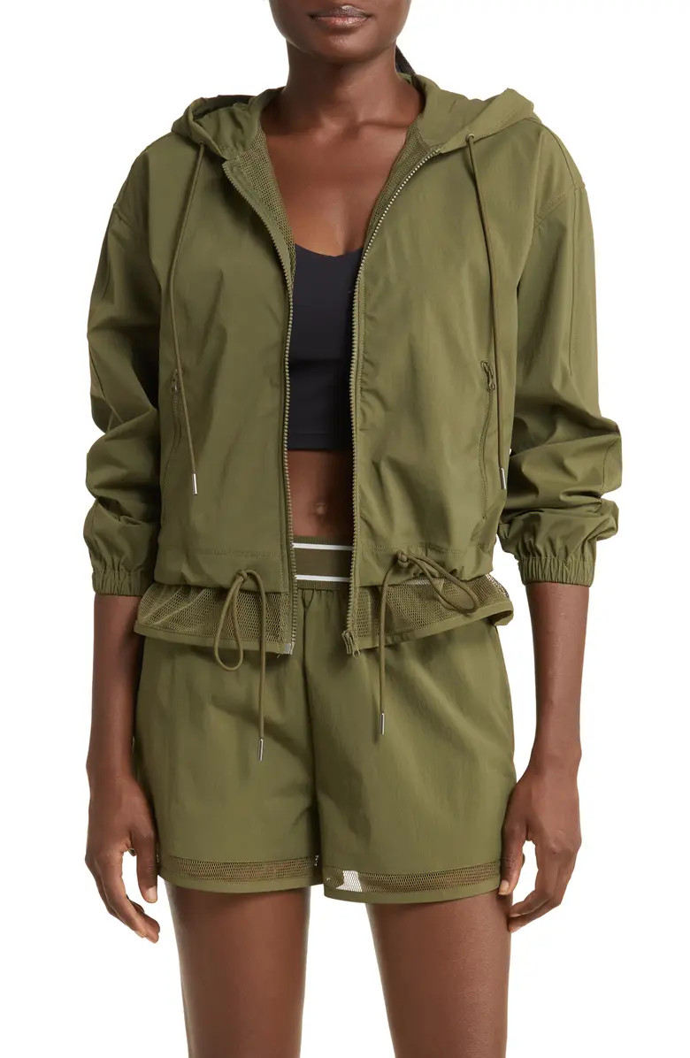 Hybrid Ventilated Hooded Jacket | Nordstrom