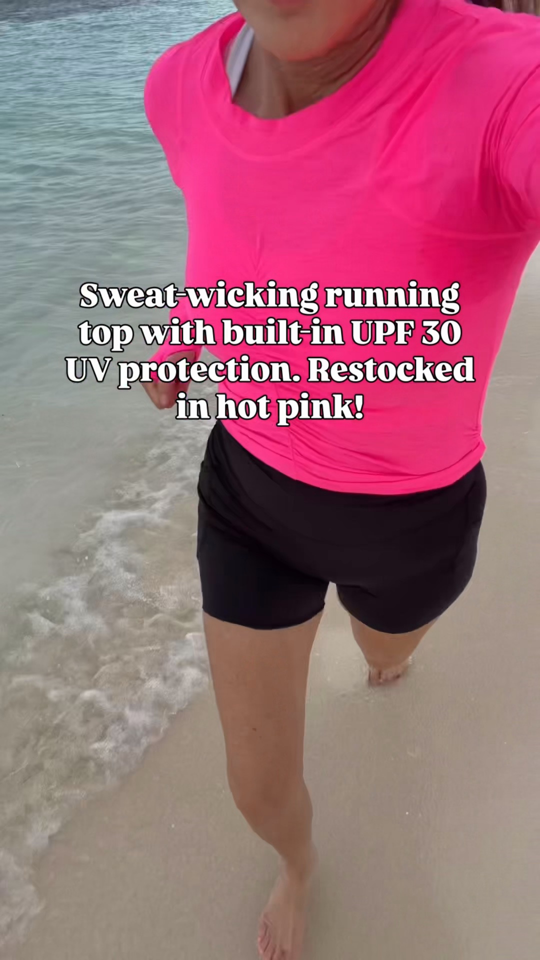 RESTOCKED hot pink in a favorite running tee and some are on sale

#LTKOver40 #LTKActive