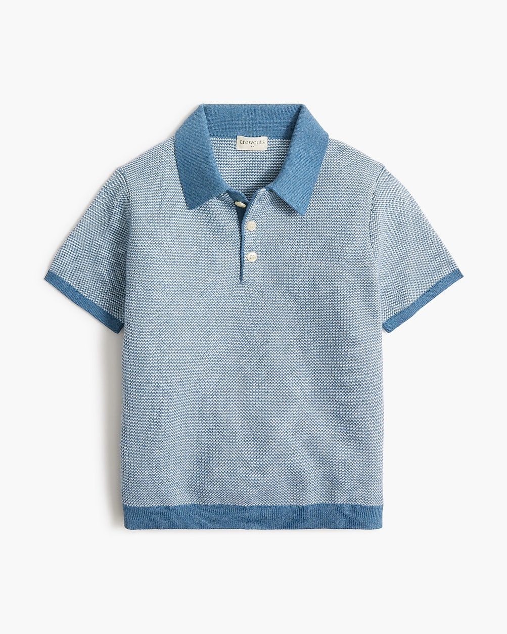 Boys' textured cotton sweater-polo | J.Crew Factory