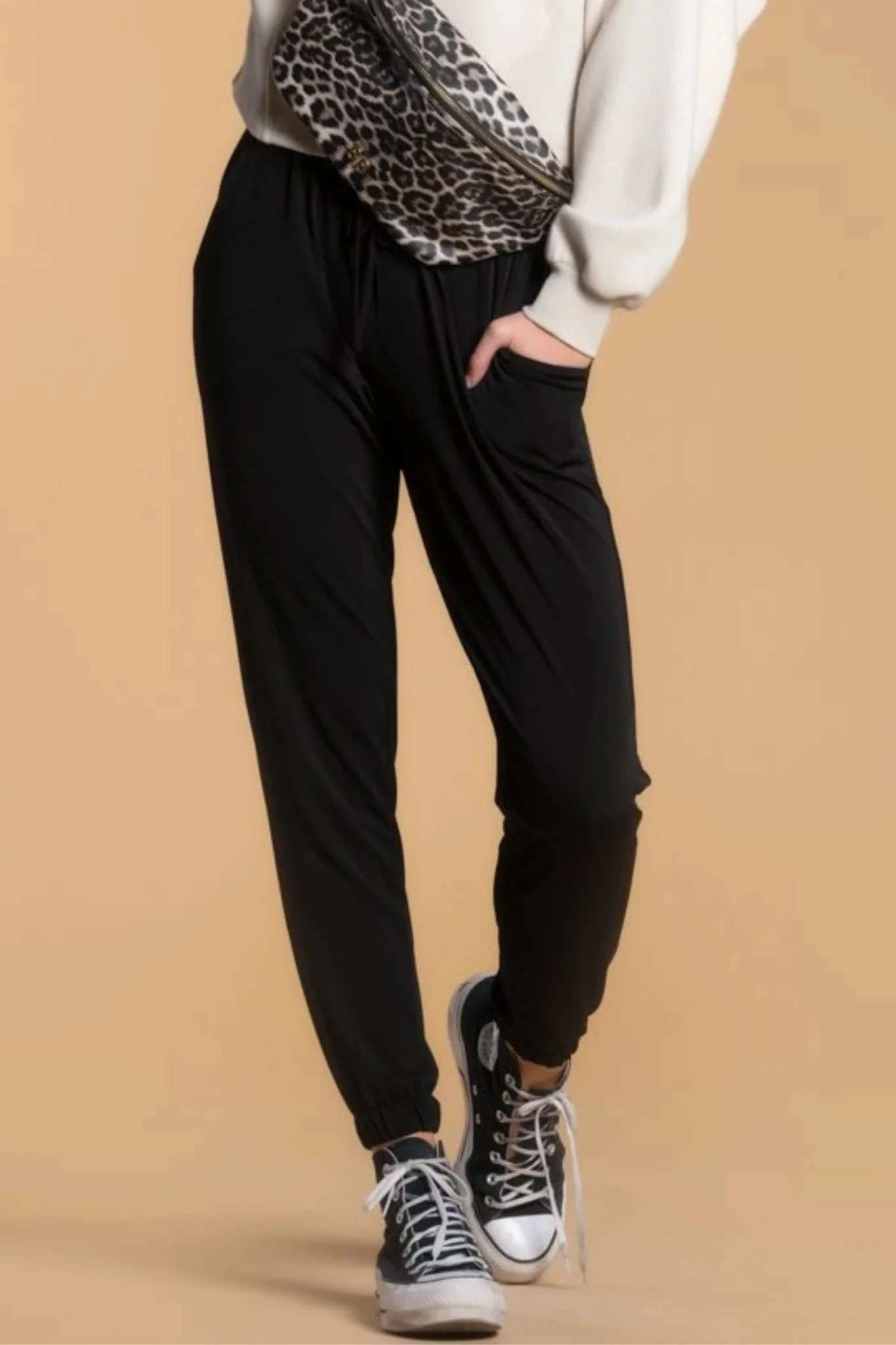 Brigitte Brianna Street Joggers | Sexy Modest