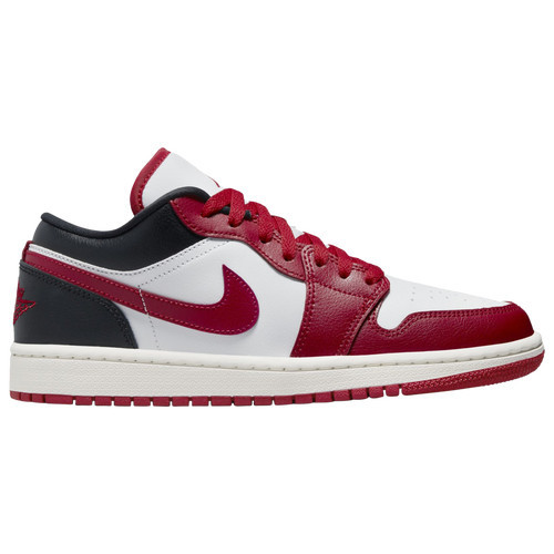 Jordan Womens Jordan Air Jordan Retro 1 Low Slip - Womens Basketball Shoes White/Black/Red Size 7.0 | Champs Sports Canada