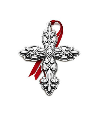 2024 Sterling Old Master Cross Ornament, 32nd Edition | Macy's