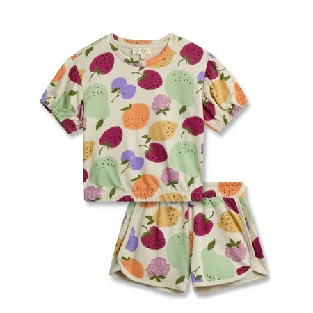 Jessica Simpson Matching Short Set, Size 4-6X | Walmart (US)