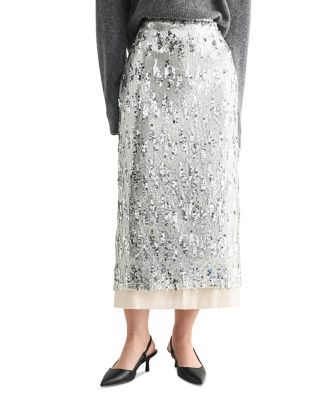 Sequin Midi Skirt | Bloomingdale's (US)