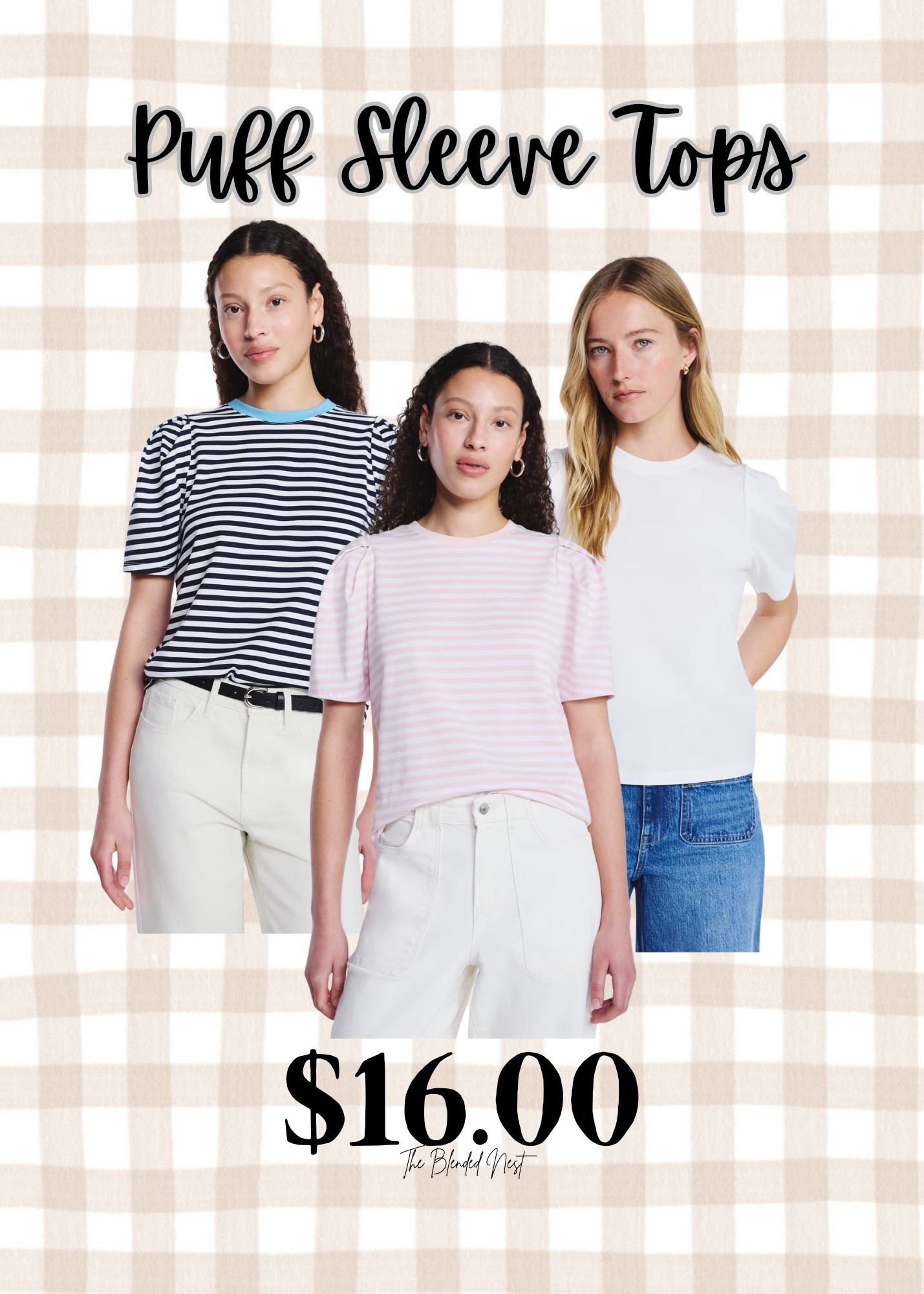 These tops at Walmart are SO precious!  I love the puff sleeves and the strips.  It’s comes in 4 color choices.  

#LTKOver40 #LTKSeasonal