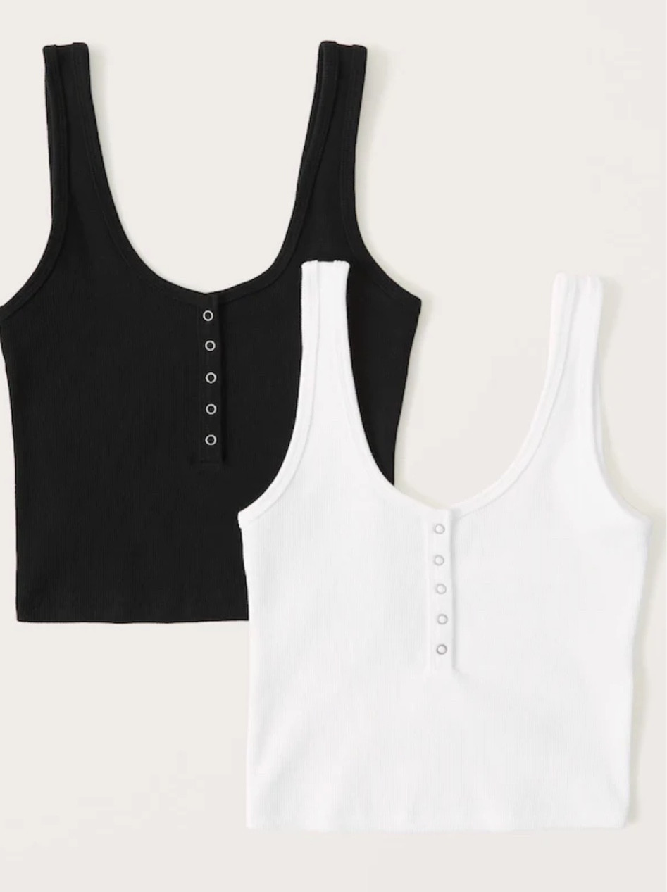 2-pack ribbed Henley tanks

Abercrombie, Abercrombie & fitch, Abercrombie jeans, Abercrombie & fitch jeans, crewneck, crewneck sweatshirt, crewneck hoodie, workout sweatshirt, workout outfit, black pants, tailored pants, work pants, workwear, work outfit, black top, black crop top, corset top, black shorts, women’s shirts, tailored shorts, blouses, tank top, cami, women’s jeans, straight leg jeans, curve love, curve love jeans, 90s jeans, vacation outfit, workwear, work outfit, Valentine’s Day, valentines day outfit, women’s jeans, high rise jeans, straight jeans, skinny jeans, jeans, sale

#LTKFind #LTKSale #LTKU
