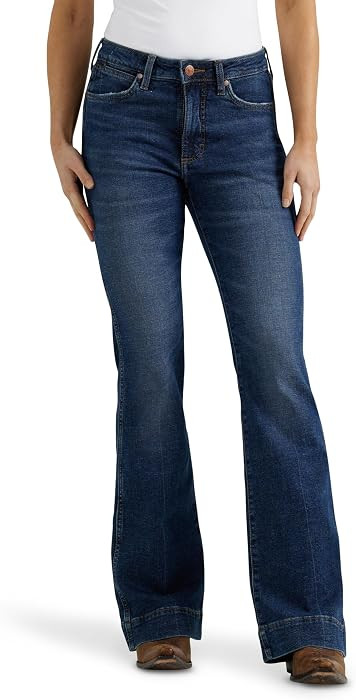 Wrangler Women's Retro Bailey High Rise Trouser Jean | Amazon (US)