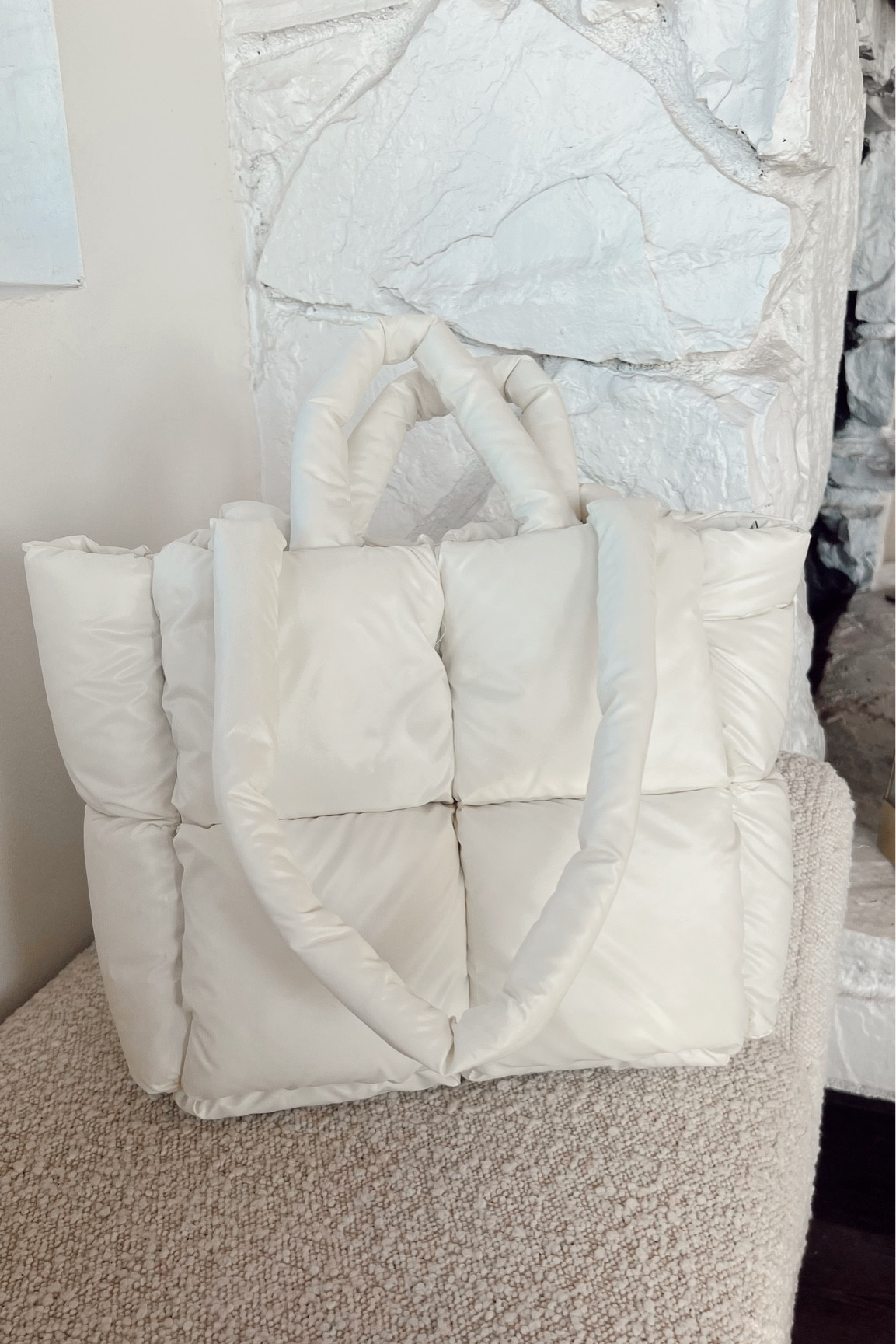Puffer Tote Bag for Women Quilted … curated on LTK