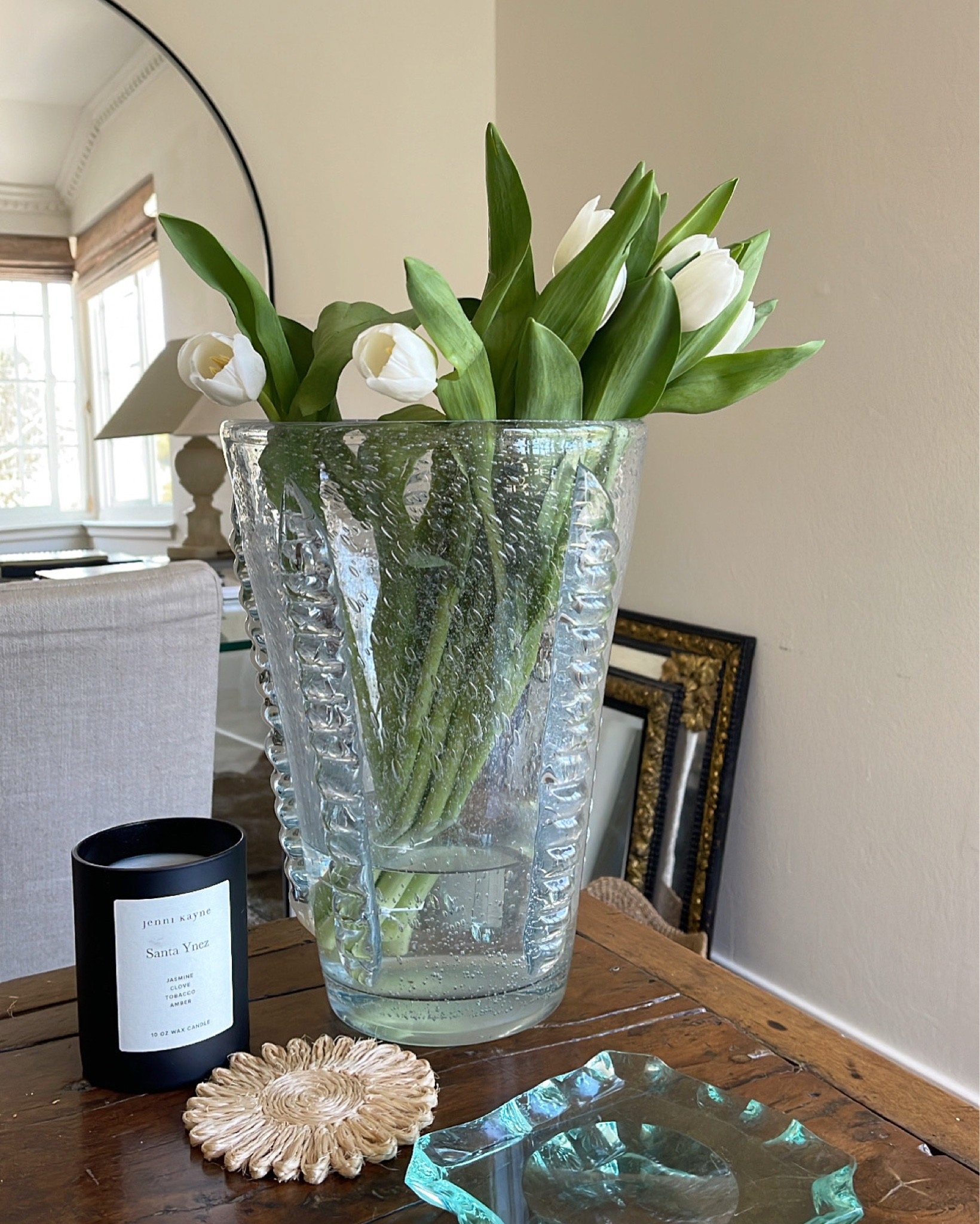 Murano and candles 🖤 this JK scent is a favorite (AshleyK15 for you to use each time you shop Jenni) 