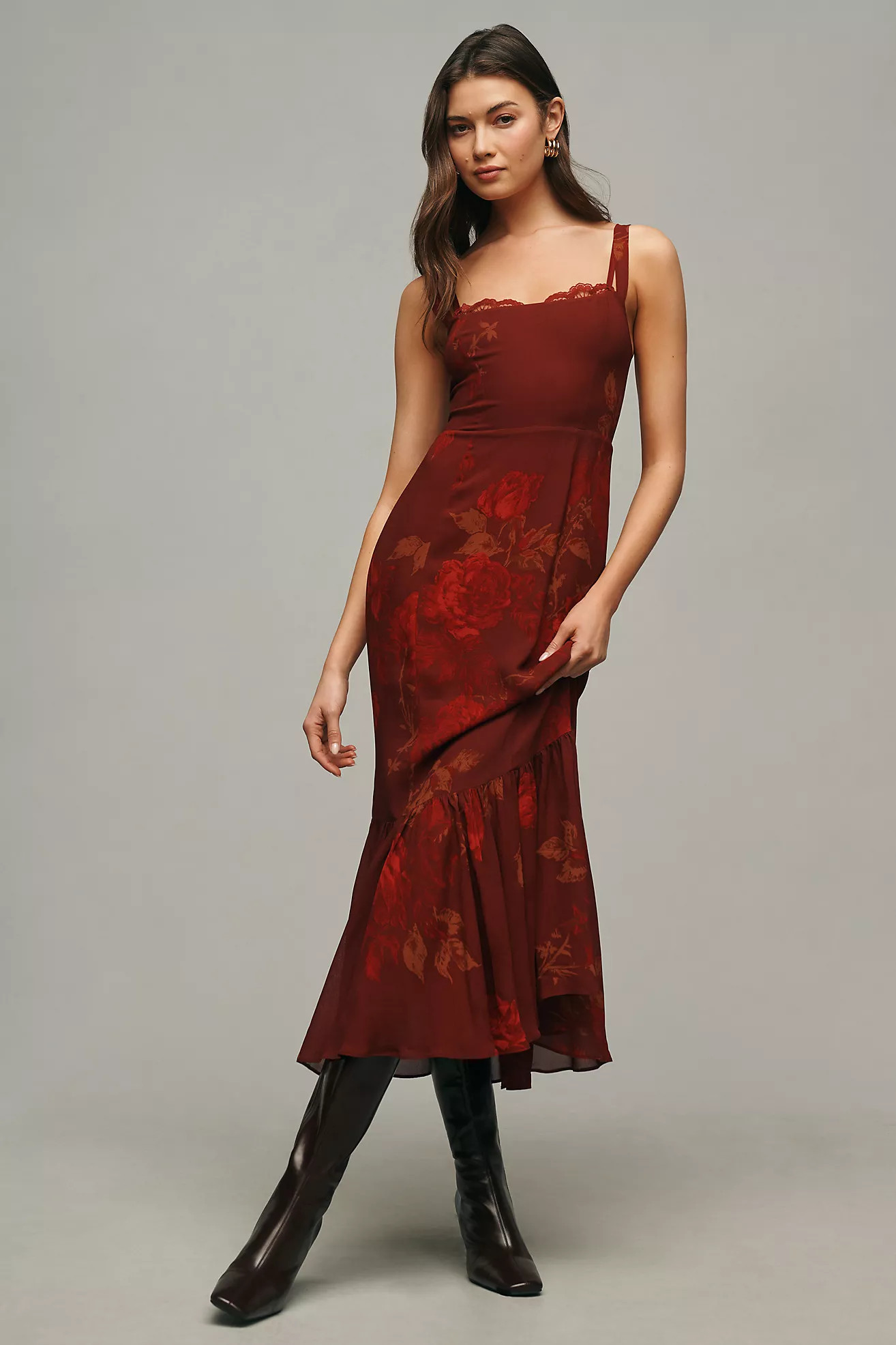 Reformation Irisa Midi Dress | Anthropologie (US)