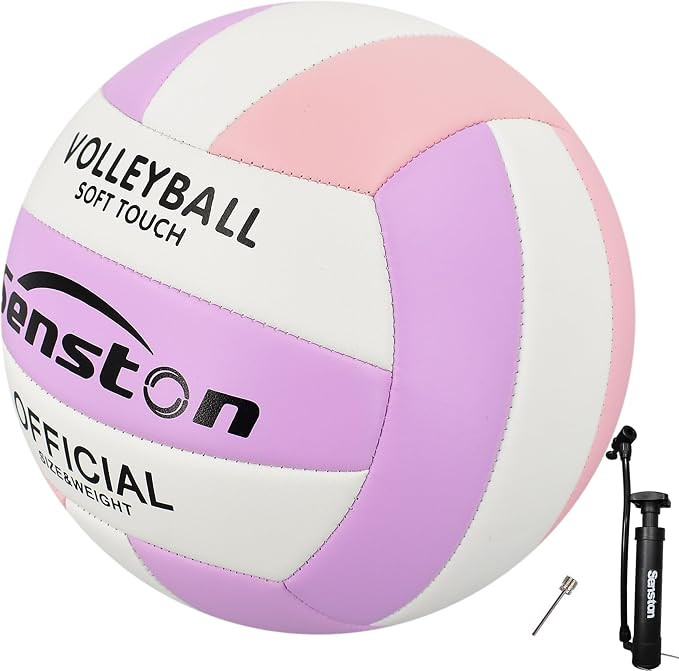 Senston Volleyball Official Size 5 - Waterproof Indoor/Outdoor Soft Volleyball for Kids Youth Adu... | Amazon (US)