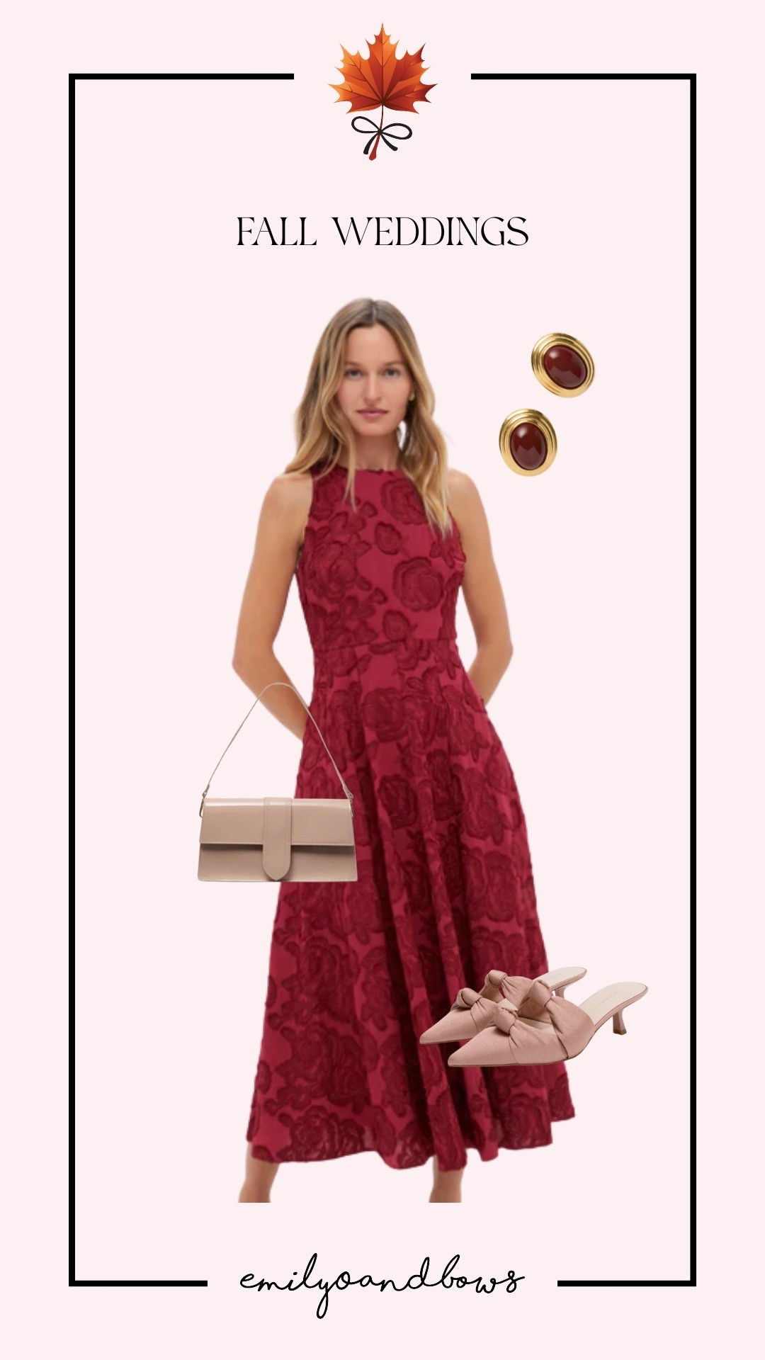 Fall wedding guest look! 💍🤎