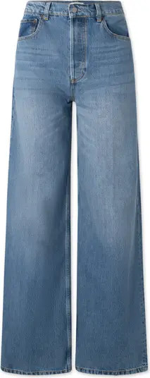 The Jovi Retro Wide Leg High Rise Jeans | Nordstrom