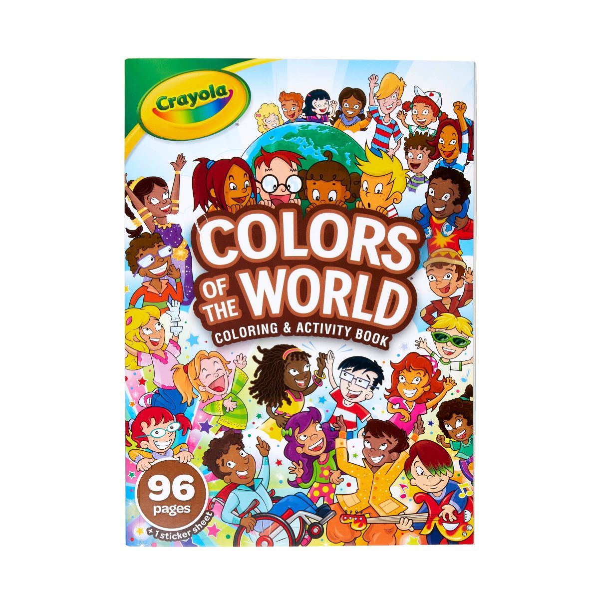 Crayola 96pg Colors of the World Coloring Book | Target
