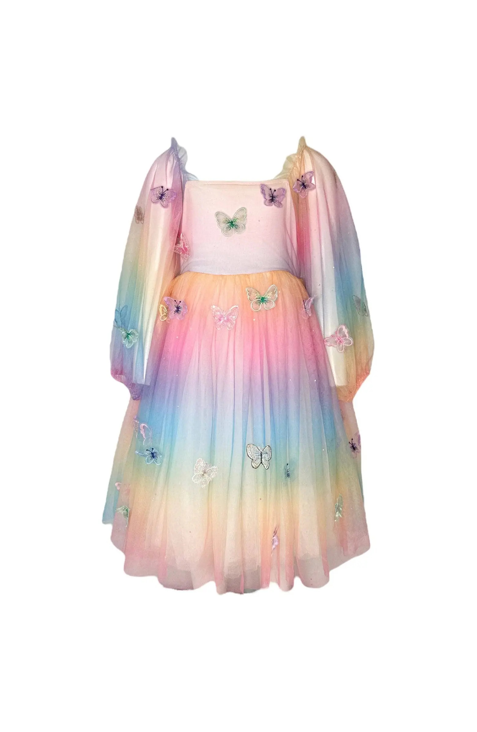 Rainbow Butterfly Ombre Dress | Nordstrom