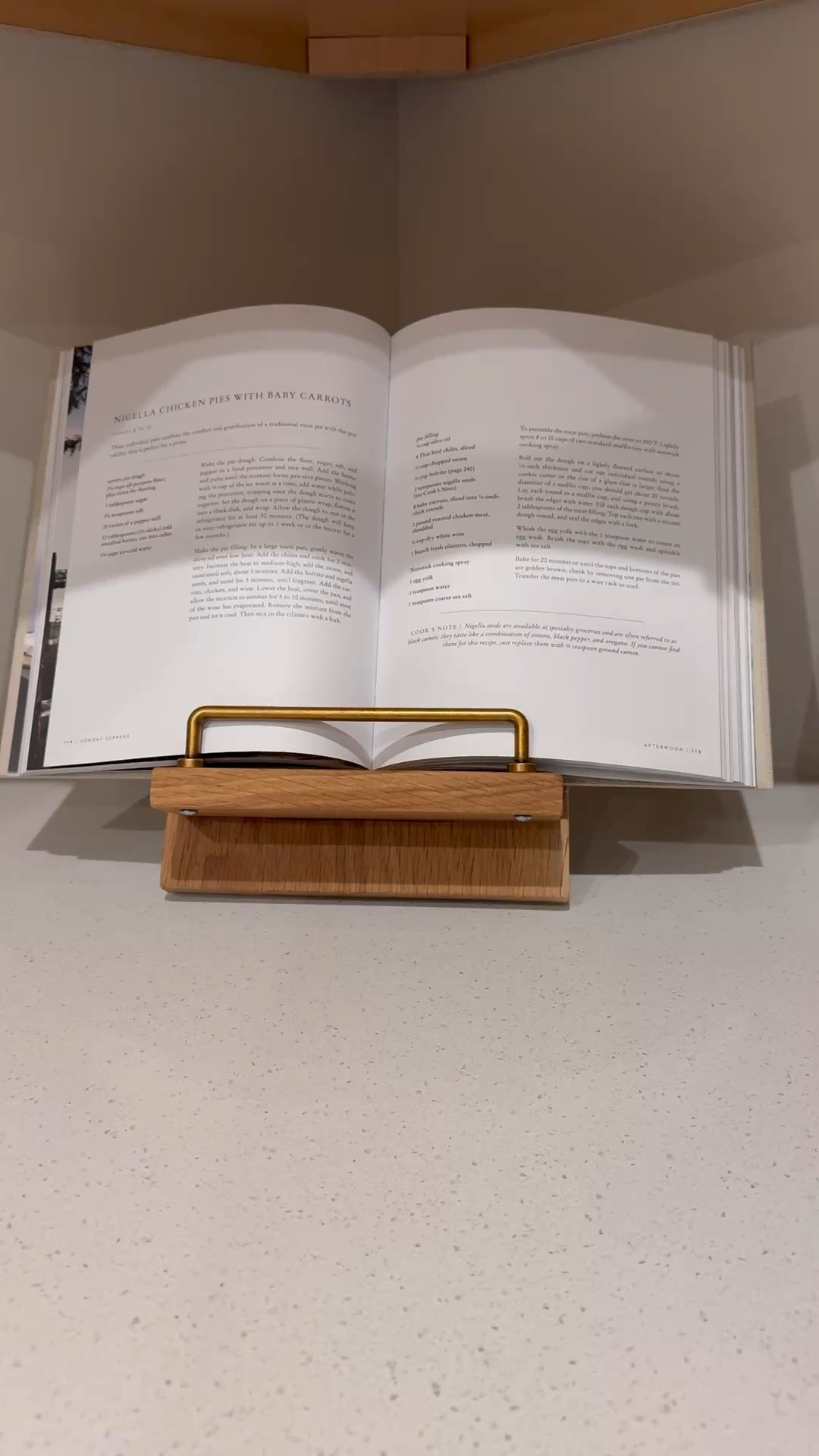 Cookbook stand, wood riser, salt and pepper brass grinders, salt and pepper, French crock, vintage crock, wooden kitchen utensils, kitchen decorr

#LTKfoodie #LTKSaleAlert #LTKHome