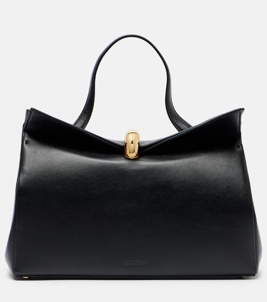 Jacquemus Valerie Medium leather top-handle bag | Mytheresa (US/CA)