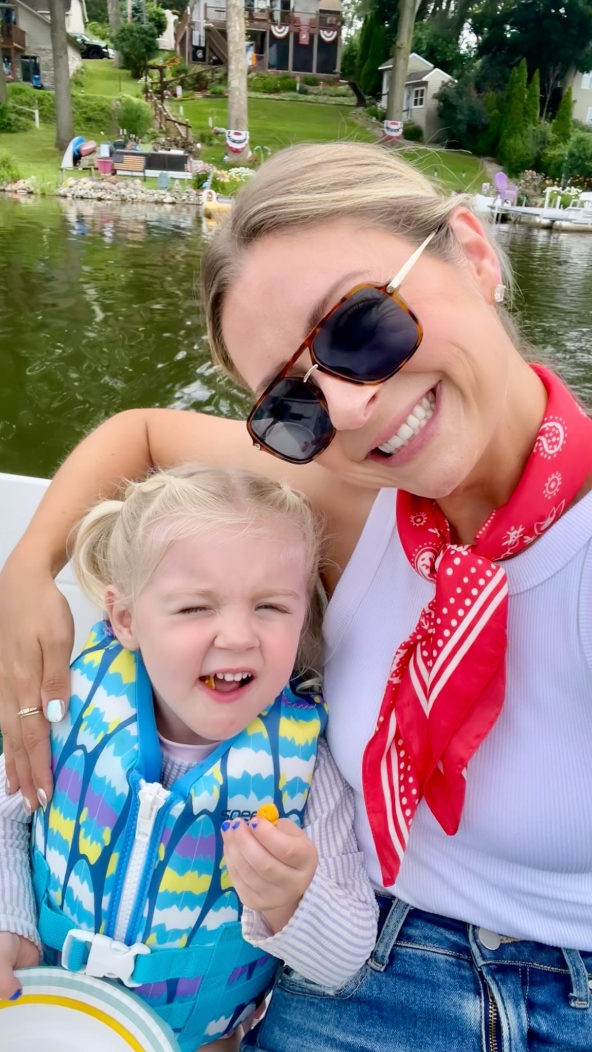 Boat and lake days with this sweet girl! Happy Fourth of July!!🇺🇸❤️

#LTKFindsUnder50 #LTKStyleTip #LTKParties