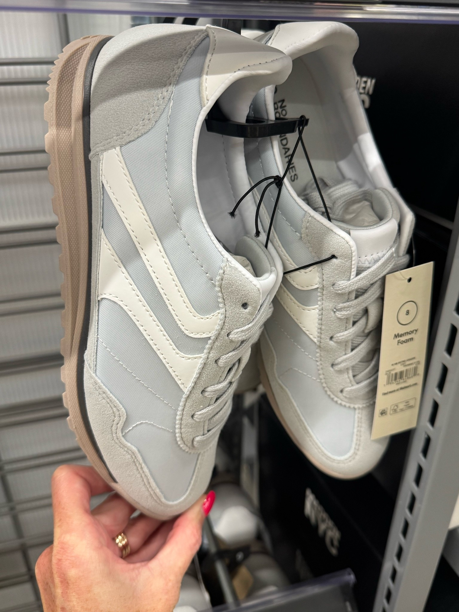 Walmart✨ No Boundaries Women's Faux Leather and Suede Retro Inspired Lace Up Sneakers

#LTKSeasonal #LTKTravel #LTKWorkwear