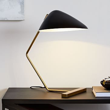 Curvilinear Mid-Century Table Lamp | West Elm (US)