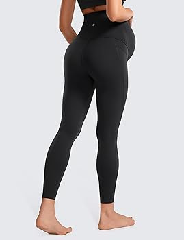 CRZ YOGA Womens Butterluxe Maternity Leggings with Pockets Over The Belly 25" - Workout Active Yo... | Amazon (US)