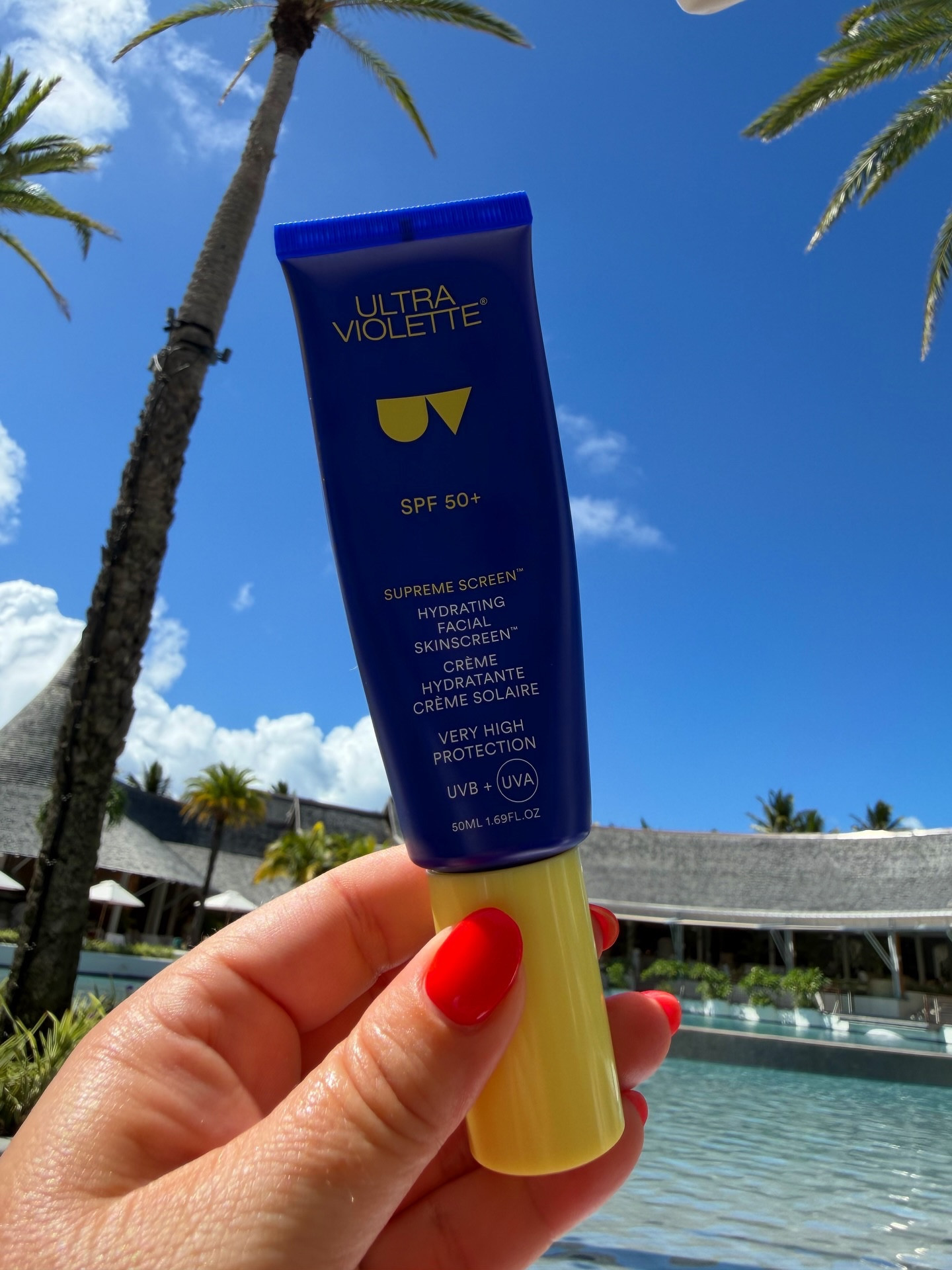 Some of my holiday sun skin essentials ☀️

1. @ultravioletteau Supreme Screen SPF50 - I love how hydrating this is and it’s my daily SPF that I wear 24/7
2. @evytechnology_uk Sunscreen Mousse SPF50 & SPF30 this is the GOAT! 👌🏼 
3. @ultravioletteau Sheen Screen Hydrating Lip Balm with SPF50 perfect to protect your lips in the sunshine 💋 
4. @evytechnology_uk Daily Defense Face Mousse SPF50 I find this my choice when snorkelling or swimming as it doesn’t run into your eyes making them sting

And don’t forget SPF 24/7 as nobody wants to look like Madge from Benidorm! 😆

What are your holiday sun essentials - other than the sun itself!! Ha! Let me know in the comments below 👇🏼 
.
.
.
.
.
.
#summerstyle #summeressentials #holidayskin #ultraviolette #evytechnology