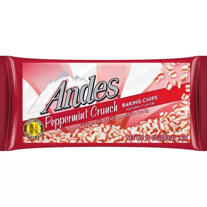 Andes Peppermint Crunch Baking Chips - 10oz | Target