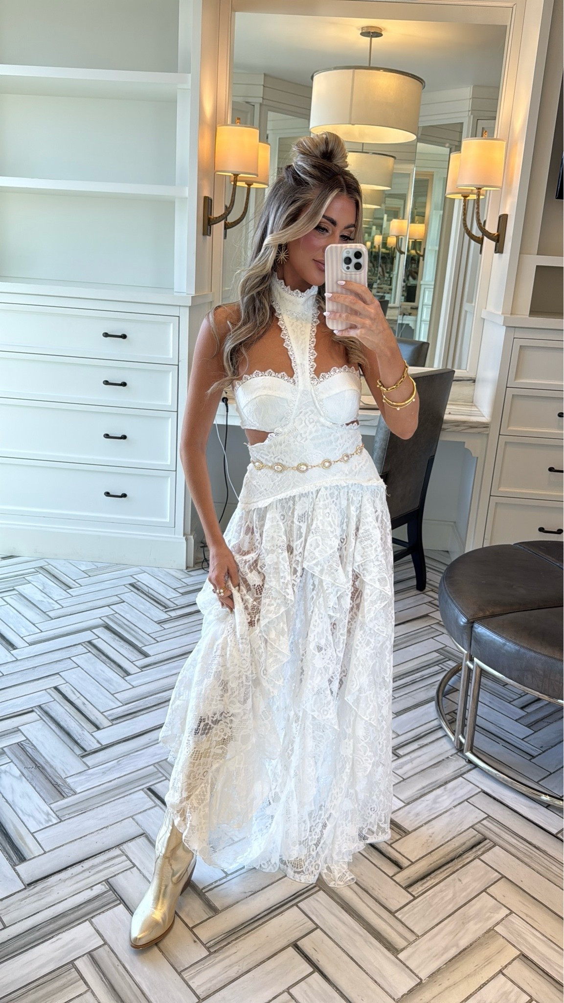 Western chic formal night in Nashville for the country concert! Western chic western style, cowboy boots, bridal dress

#LTKootd #LTKPetite #LTKWedding