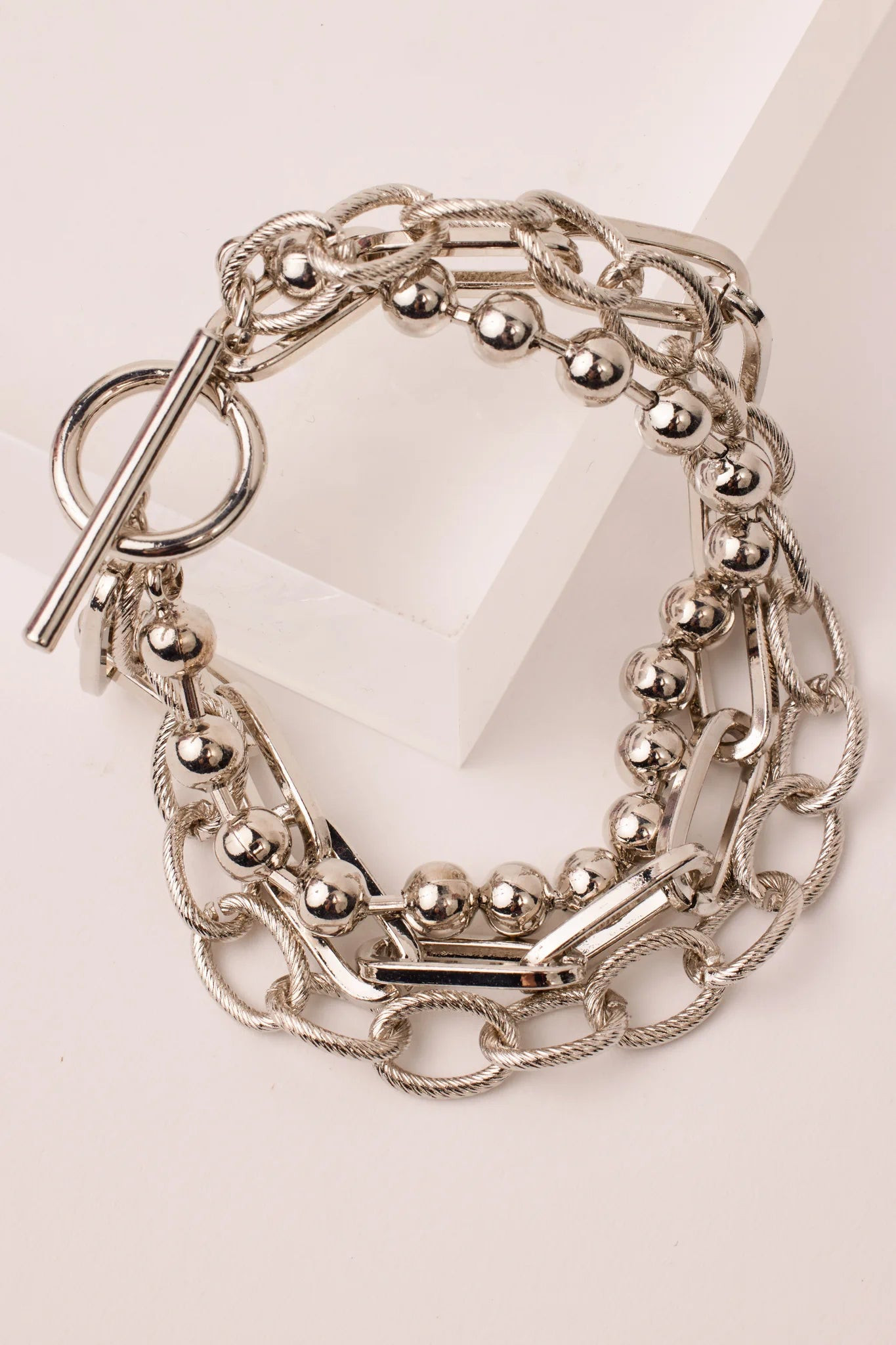 Sawyer Bracelet- Silver | Avara