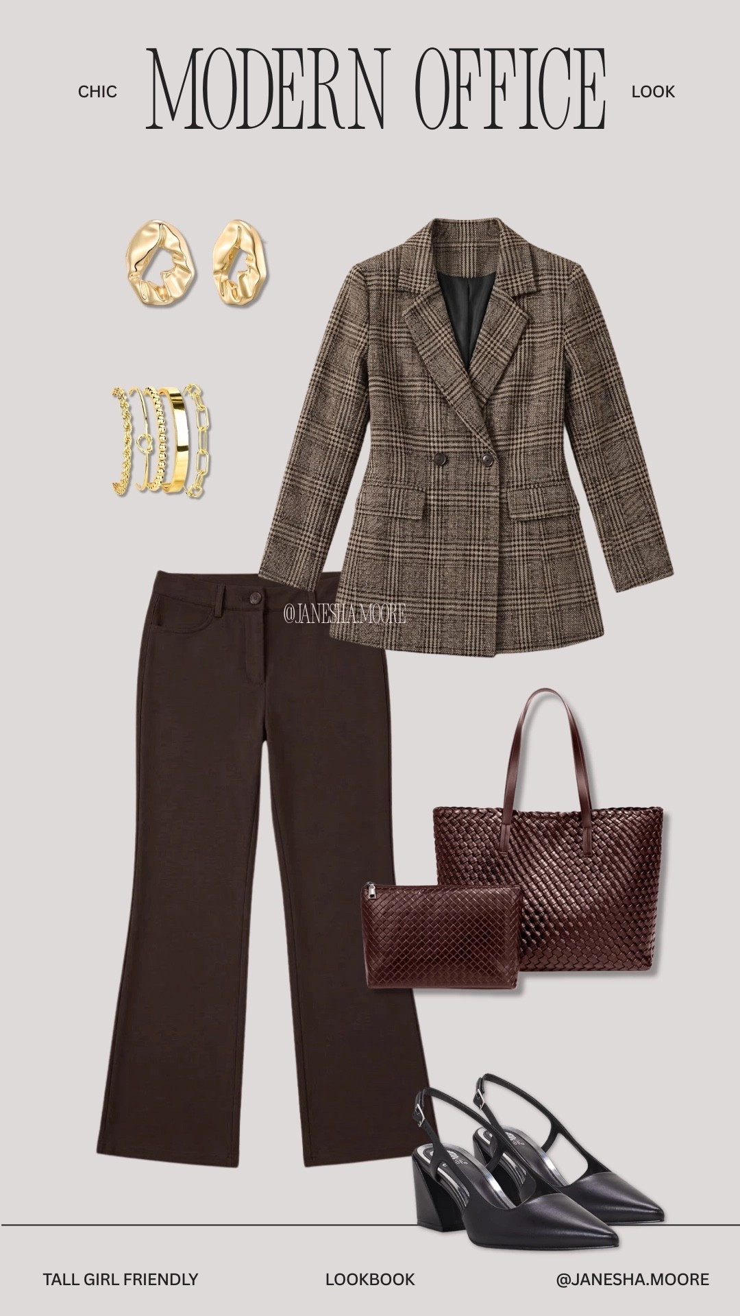 blue sweater look — medium top + 32 long jeans. Red look — medium top + XL long. denim top outfit — top XL bottoms XL long. Blazer look — XL blazer + large tall (I’m wearing XL tall and they were roomy). All black— large top + XXL bottoms

#LTKMidsize #LTKWorkwear #LTKTall