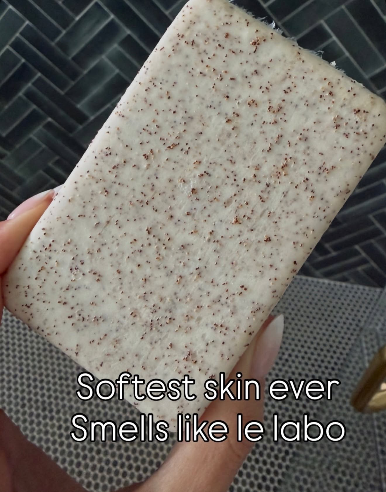 This exfoliating bar leaves my skin ridiculously soft, and the scent is SO good. Think Le Labo vibes without the luxury price tag.

exfoliating body bar, body exfoliator, soft skin, shower routine, body care, beauty find, scented body care, Le Labo inspired, self care, skincare routine, annabrstyle

#LTKselfcare #LTKOver40 #LTKBeauty