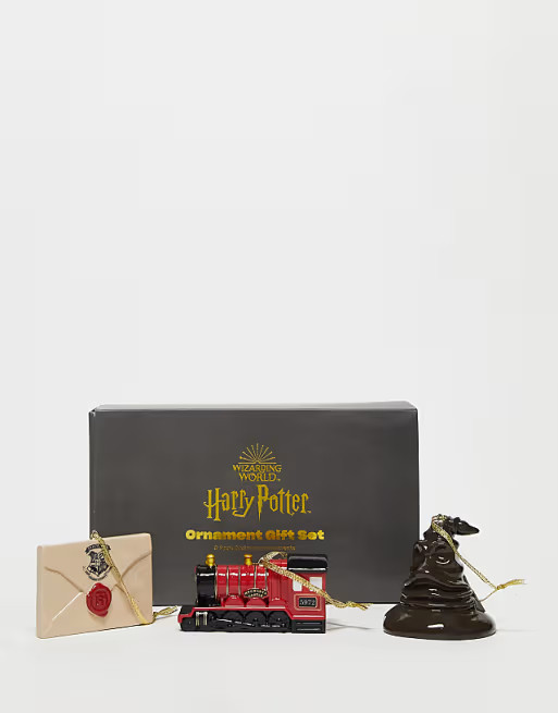 Typo x Harry Potter 3-pack Christmas decorations | ASOS (Global)