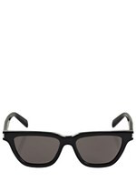 Saint Laurent - Ysl sl 462 round acetate sunglasses - Black Blac | Luisaviaroma | Luisaviaroma
