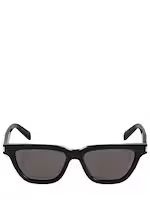 Saint Laurent - Ysl sl 462 round acetate sunglasses - Black Blac | Luisaviaroma | Luisaviaroma
