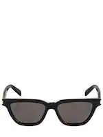 Saint Laurent - Ysl sl 462 round acetate sunglasses - Black Blac | Luisaviaroma | Luisaviaroma