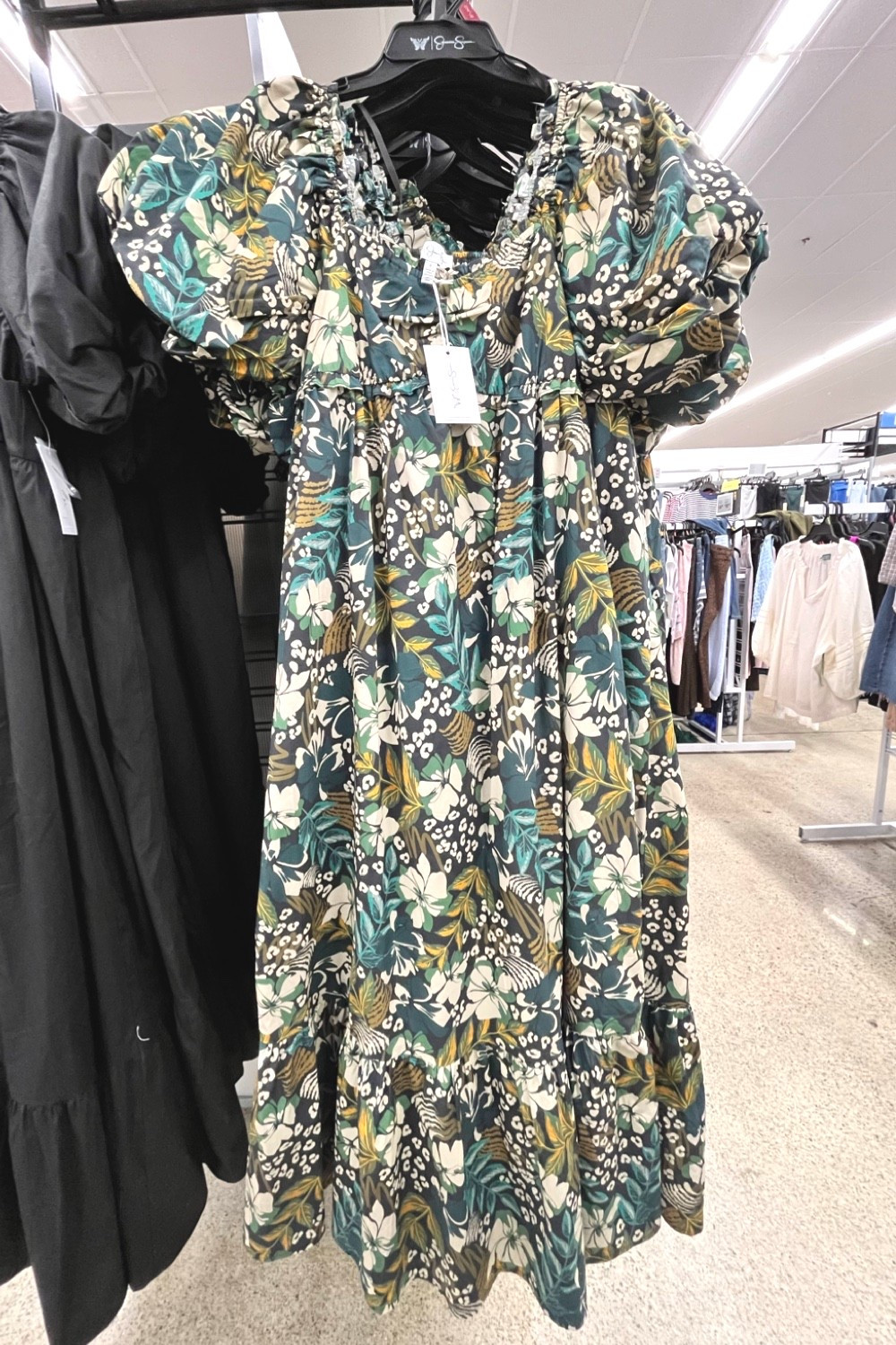 Black floral dress @Walmart for a fall bridal shower or casual wedding guest. 

Wedding guest dress fall, fall wedding guest dresses, fall outfits women.

#LTKWedding #LTKSeasonal