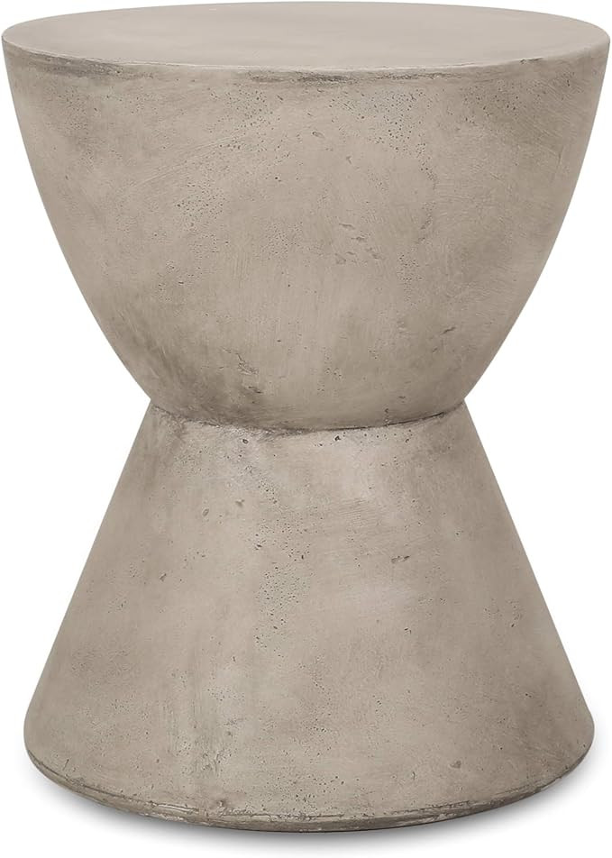 Christopher Knight Home 313408 Side Table, Light Gray | Amazon (US)