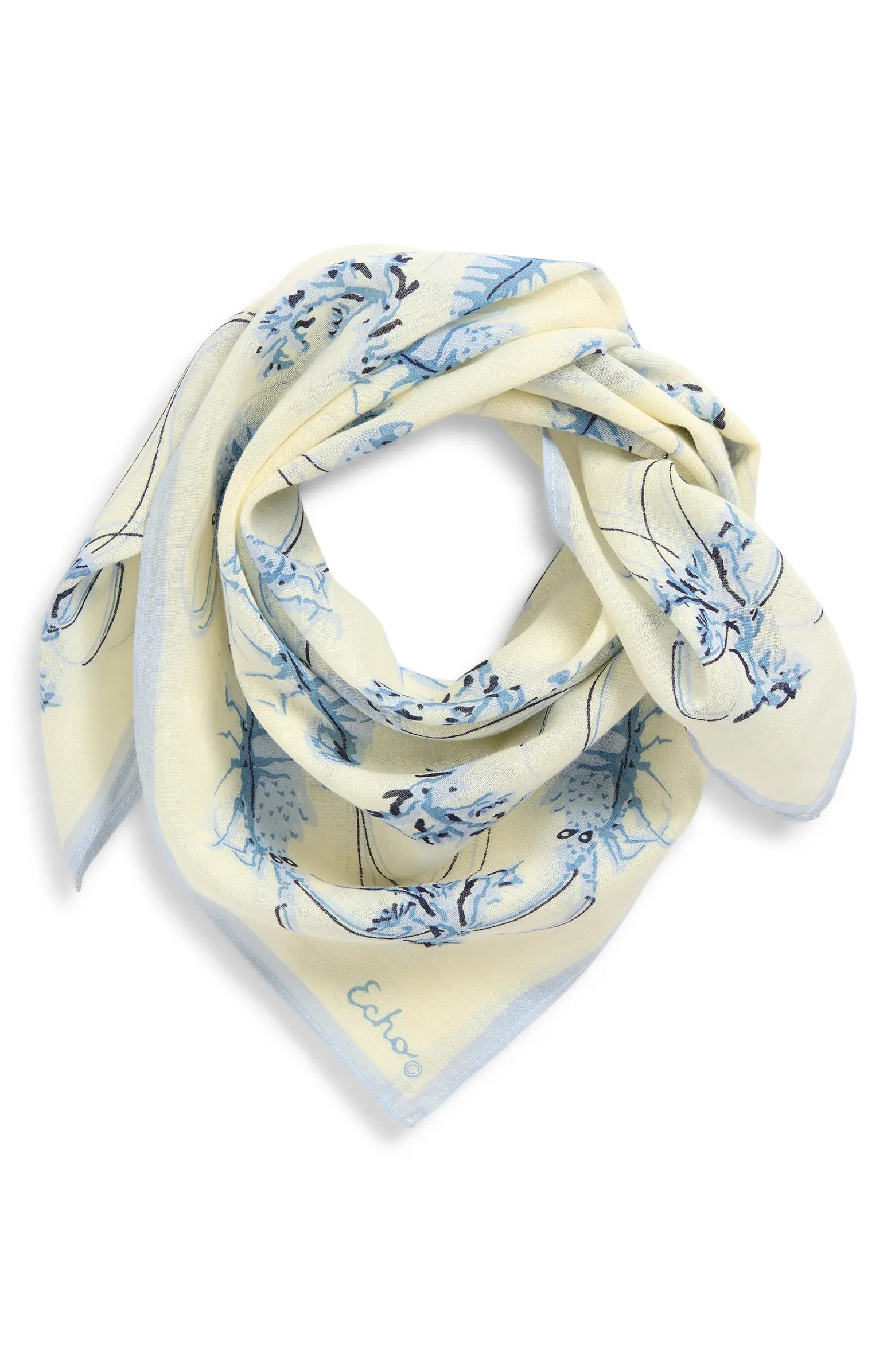 Shrimp Boat Cotton Scarf | Nordstrom